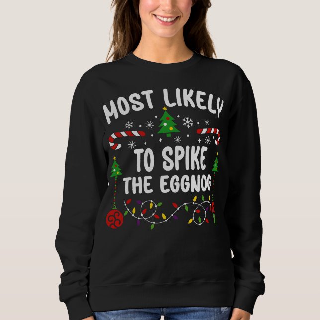 SWEATSHIRT LE PLUS SUSCEPTIBLE D'ÉPIQUER L'OEUVRE (Devant)