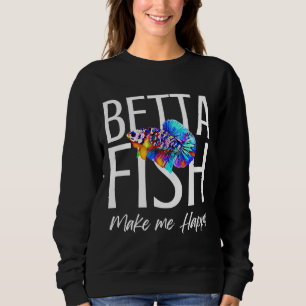 Sweatshirt Le poisson me rend heureux actif