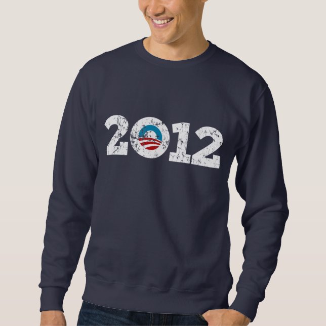 Sweatshirt Le Président 2012 Barack Obama (Devant)