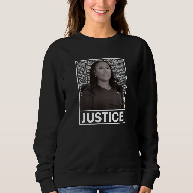 Sweatshirt Le procureur du district de Fani Willis demande ju (Devant)