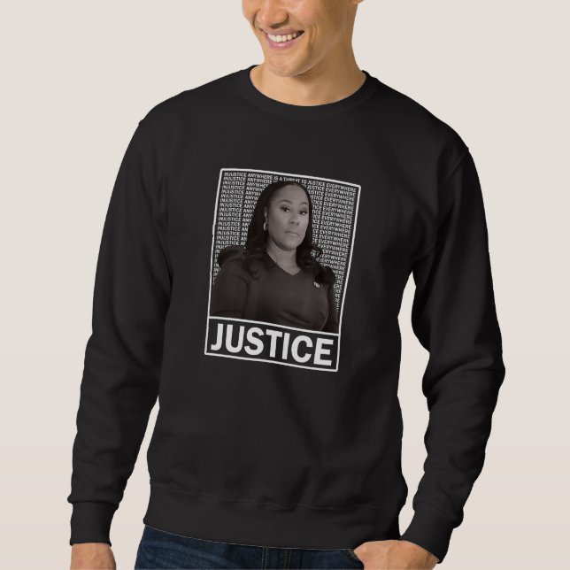 Sweatshirt Le procureur du district de Fani Willis demande ju (Devant)