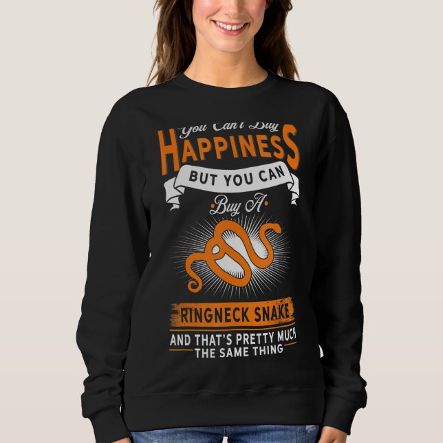 Sweatshirt Le propriétaire de serpent ne peut pas acheter le  (Devant)
