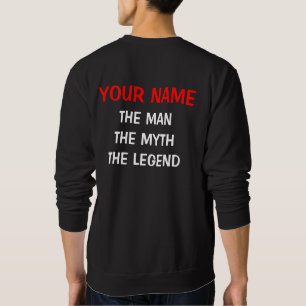 Sweatshirt Le pull l'homme le mythe la légende pour hommes