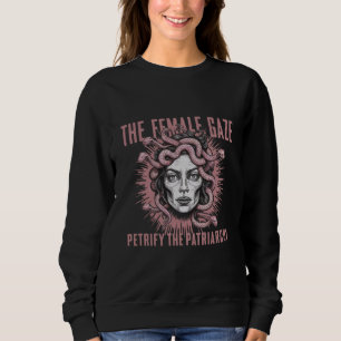 Sweatshirt Le Regard Féminin Pétrifie La Méduse Patriarcale