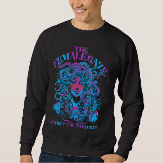 Sweatshirt Le regard féminin Petrify le design patriarcal
