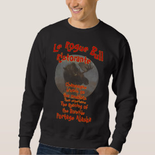 SWEATSHIRT LE ROGUE BULL RISTORANTE PARIS FRANCE