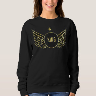 Sweatshirt Le Roi Ange Aidera La Reine Couple Pour Lui