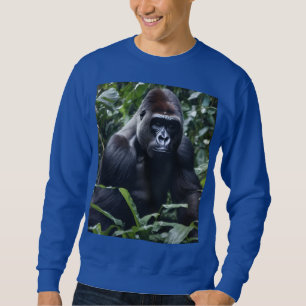 Sweatshirt Le roi du gorille de minuit : Monarque de la forêt