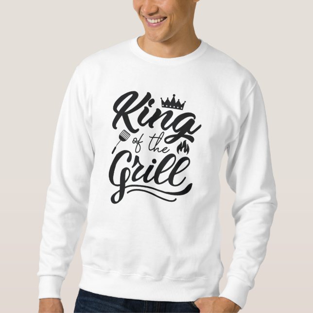 Sweatshirt Le Roi Du Grill (Devant)