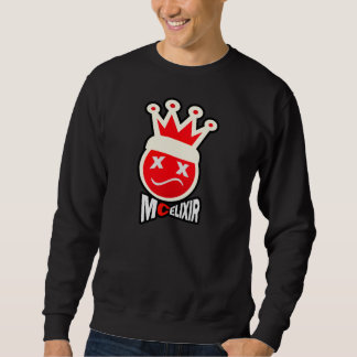 Sweatshirt Le Roi Signature Logo de bal d'étudiants - rouge