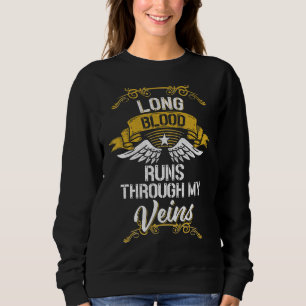Sweatshirt Le Sang Longue Traverse Mes Veines