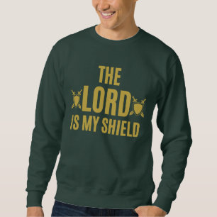 Sweatshirt Le Seigneur est mon Bouclier Citation Hommes