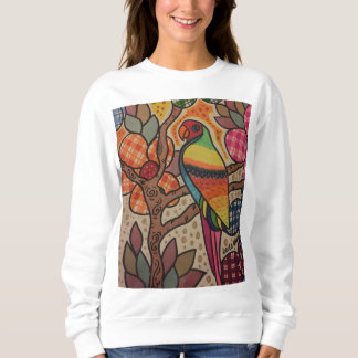 Sweatshirt Le sourire du perroquet