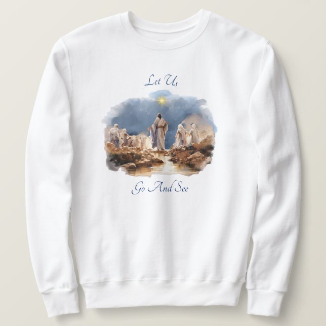 Sweatshirt Le sweat-shirt de la première série de Noël (Design devant)