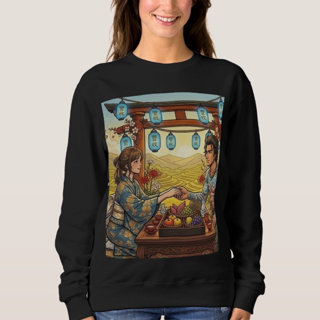 Sweatshirt Le Syndicat de la Forge – La Moisson sacrée de Hag (Devant)