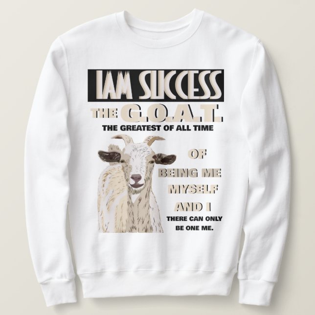 Sweatshirt Le T-Shirt CHEVRE (Design devant)