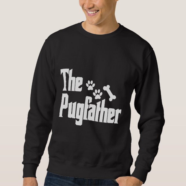 Sweatshirt Le T-shirt classique Pugfather 307 (Devant)