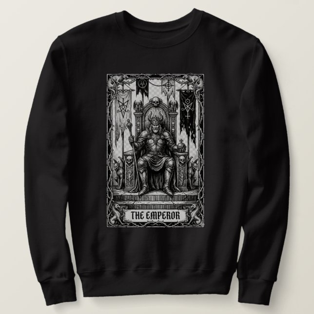 Sweatshirt Le T-Shirt Empereur-Arcanes Majeurs (Design devant)