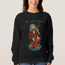 le t-shirt le violoncelle est héros