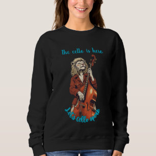 Sweatshirt le t-shirt le violoncelle est héros