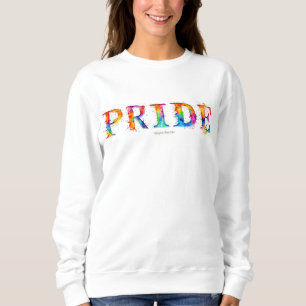 Sweatshirt Le texte coloré et créatif de SlipperyJoe sur le t