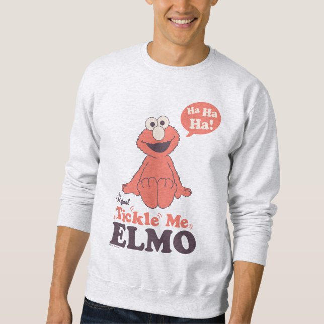 Sweatshirt Le Tickle Me Elmo Original (Devant)