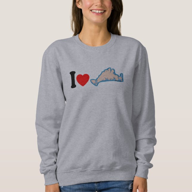 Sweatshirt Le vignoble de Martha (Devant)