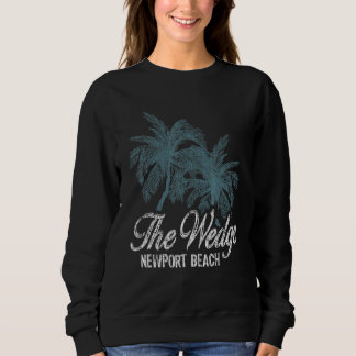 Sweatshirt Le Wedge Newport Beach California Deux Grands Palm