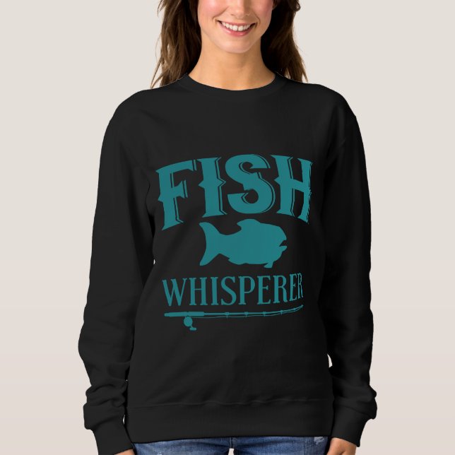 Sweatshirt Le Whisperer aux poissons (Devant)