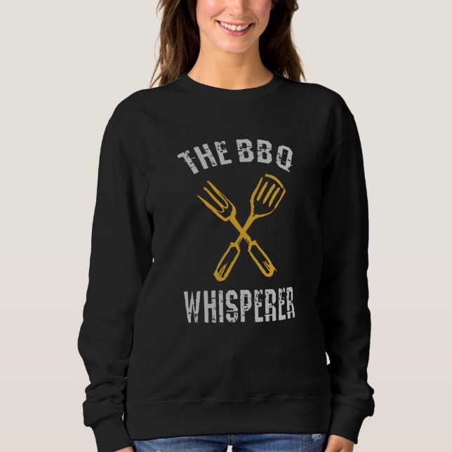 Sweatshirt Le Whisperer du barbecue (Devant)