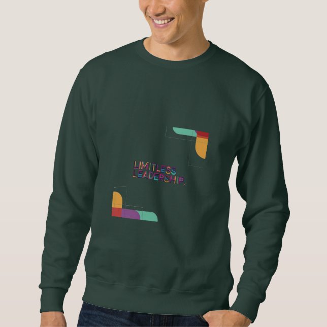 Sweatshirt Leadership sans limite (Devant)
