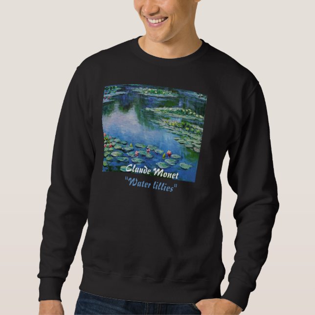 SWEATSHIRT L'EAU LILLIES DE MONET (Devant)