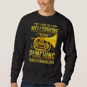 Sweatshirt Leçon pour débutant de joueur de musique d'instrum