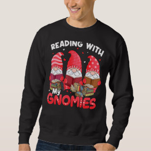 Sweatshirt Lecture Avec Mes Gnomies Livres Lover Librairie Va