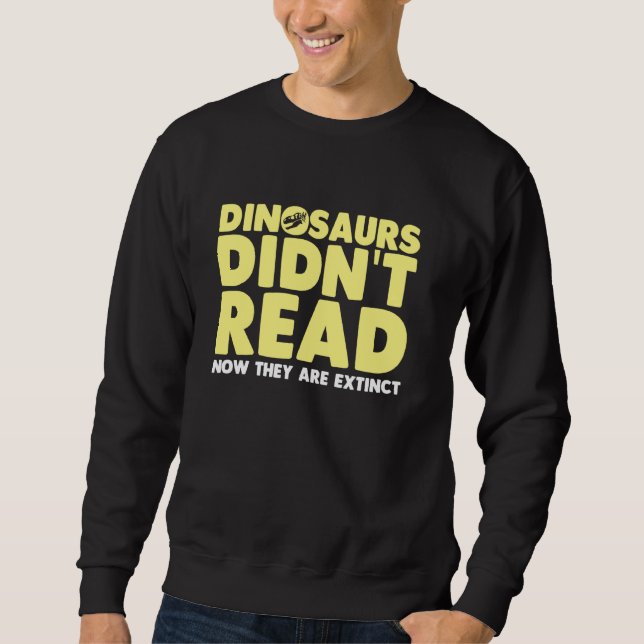 Sweatshirt Lecture cool Pour Hommes Femmes Abibliophobie Lire (Devant)