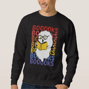 Sweatshirt Lecture de fantôme Spooky Booooks - Pour l'amour d