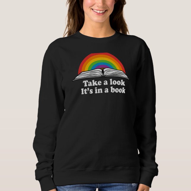 Sweatshirt Lecture de livres (Devant)
