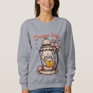 Sweatshirt Lecture Whimsical Bouddha Lantern Design