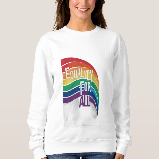 Sweatshirt L'égalité pour tous (Devant)