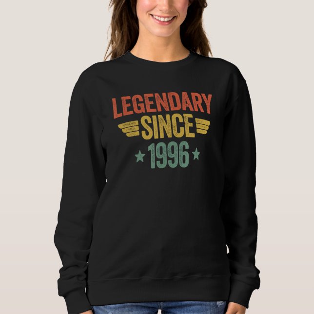 Sweatshirt Légendaire depuis 1996 (Devant)