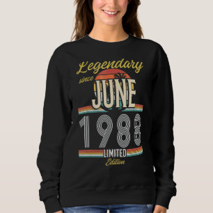 Sweatshirt Légendaire depuis juin 1988 Vintage