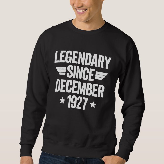Sweatshirt Legendary Since December 1927  1 (Devant)