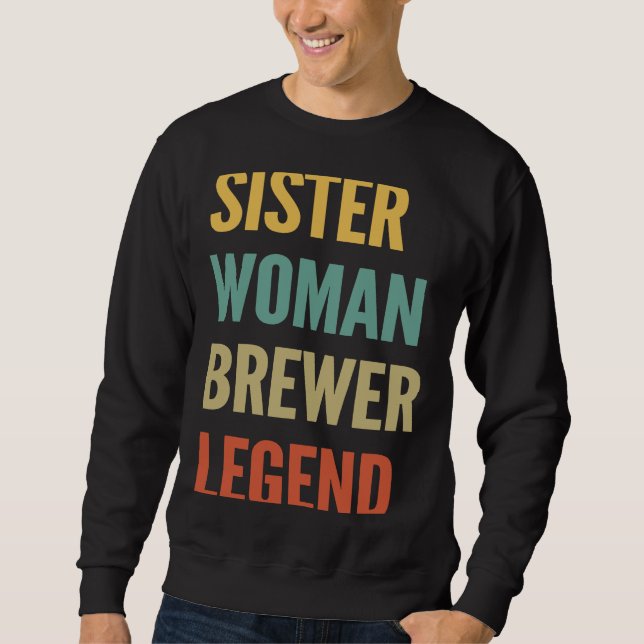 Sweatshirt Légende de Soeur Femme Brewer (Devant)