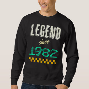 Sweatshirt Légende depuis 1982 40e anniversaire 40 ans