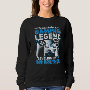 Sweatshirt Légende du jeu vidéo qui monte en grade pour Big B