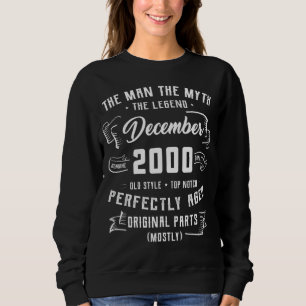 Sweatshirt Légende du mythe masculin Décembre 2000 22e annive
