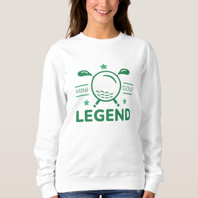 Sweatshirt Légende Minigolf (Devant)