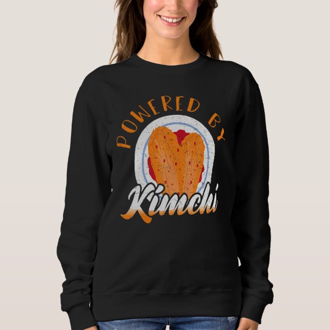 Sweatshirt Légumes Alimentés Par Kimchi Asiatique (Devant)