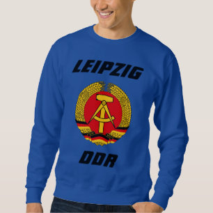 Sweatshirt Leipzig, DDR - Deutsche Demokratische Republik