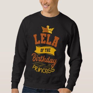 Sweatshirt Lela De L'Anniversaire Princess Party Anniversaire